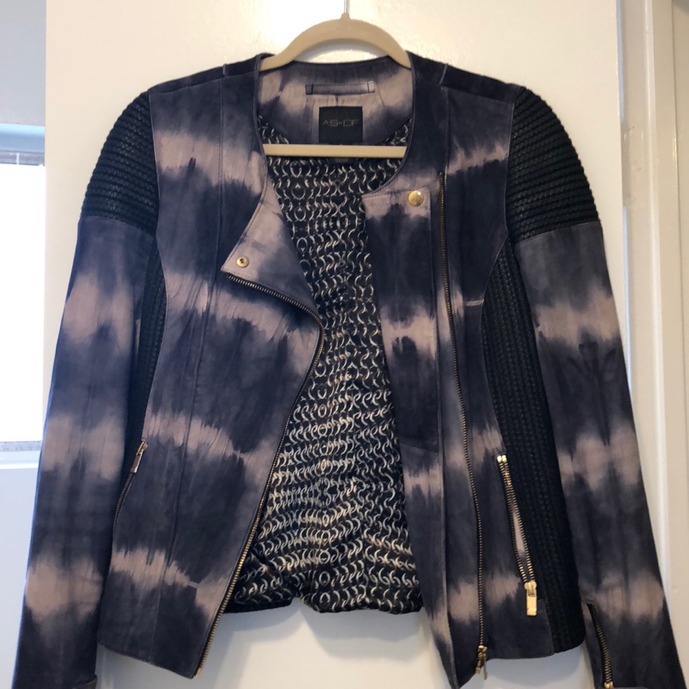 Unique AS by DF leather jacket